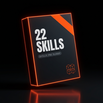 Pacote com 22 skills para o Claude